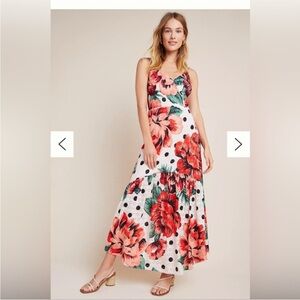 Farm Rio White and Red Sundress